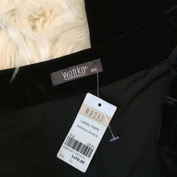 NEW wanko velvet pants - Picture 2 of 3